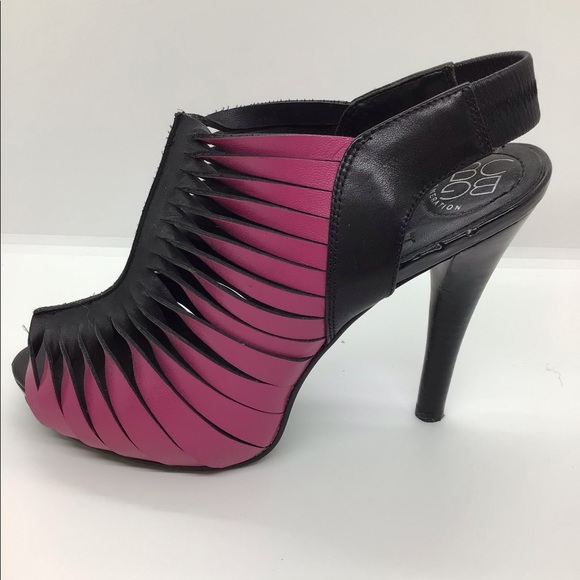BcbGeneration Devin peep toe high heels US 6 - Picture 4 of 4